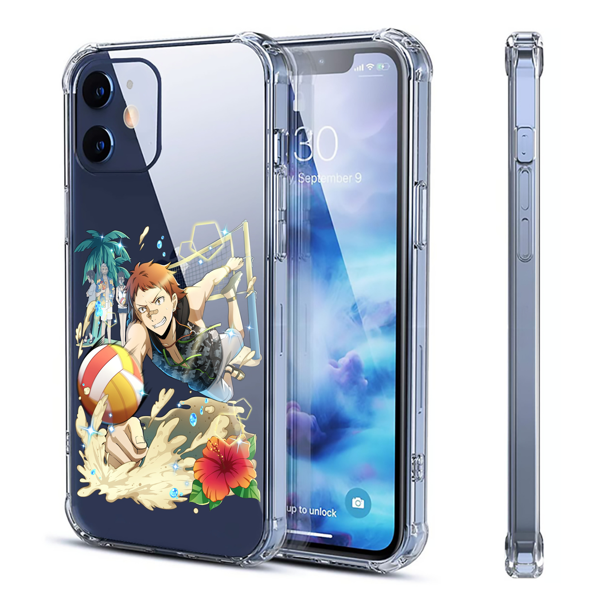 （画像用） 文豪ストレイドッグス Bungo Stray Dogs 【iPhone 12シリーズ対応】透明スマホケース（クリアソフトケース）